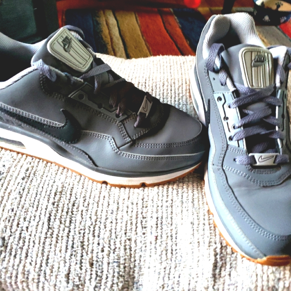 Nike Air Max LTD Grey Wolf shoes Men size 8.5